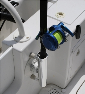 SeaSucker Aluminium Rod Holder in use