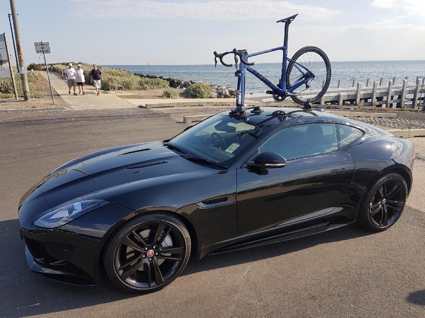 Jaguar F-Type Bike Rack - The SeaSucker Talon