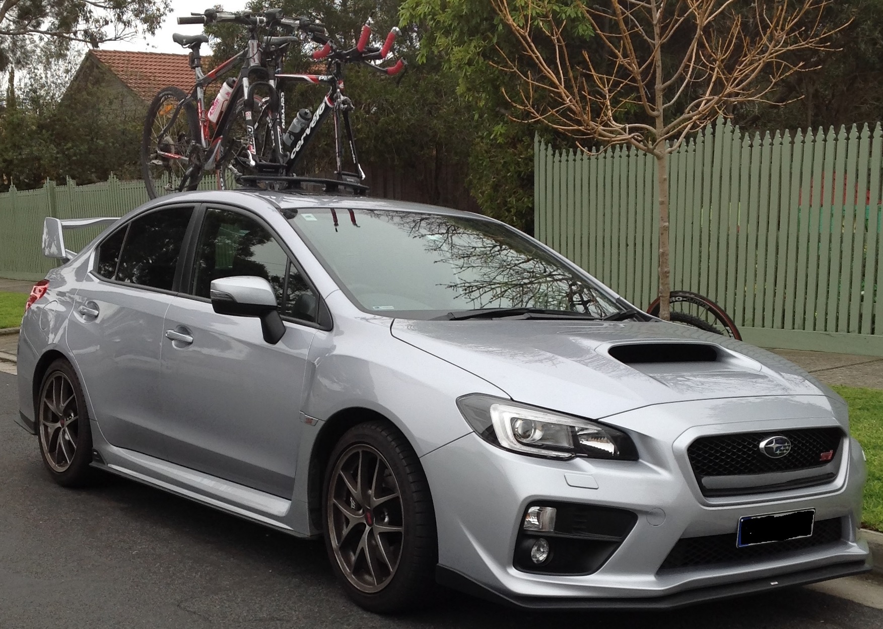 Subaru WRX STI Bike Rack – The Mini Bomber Solution