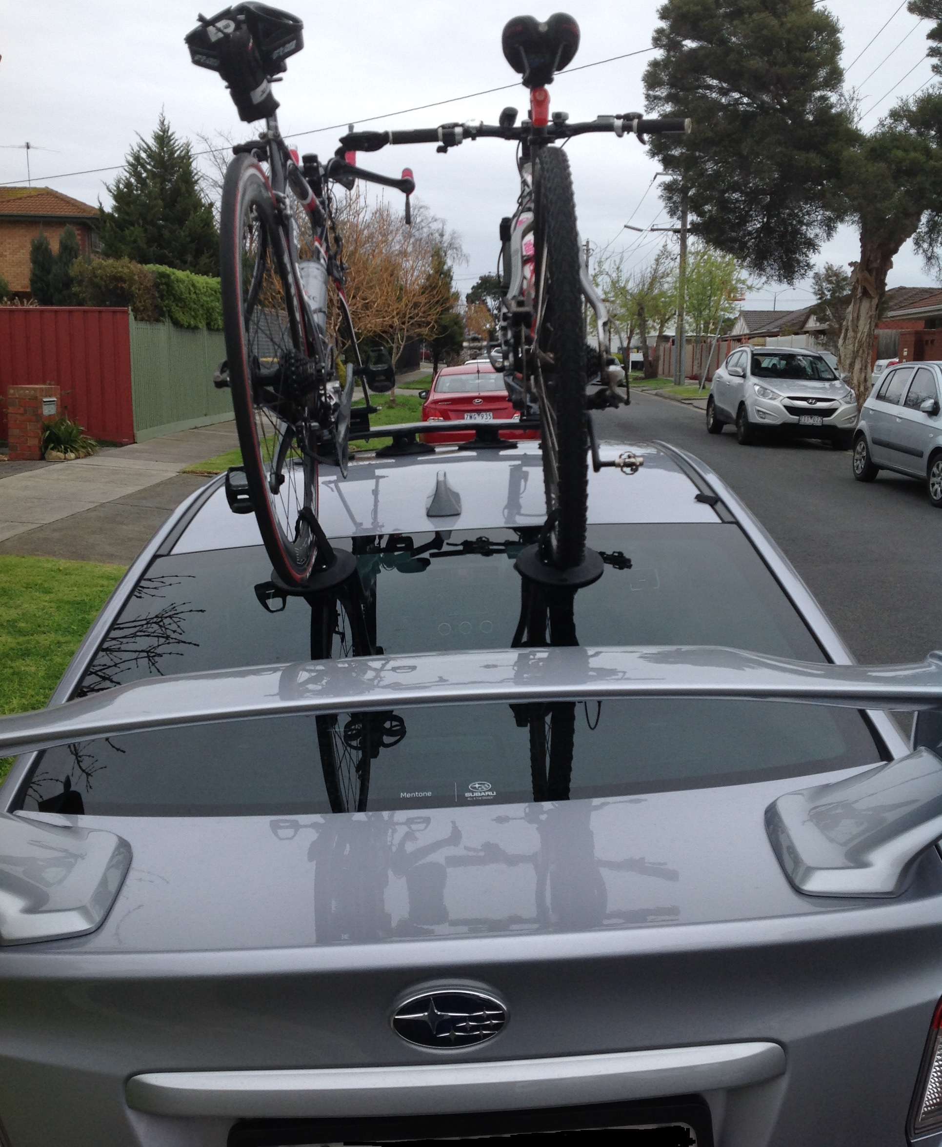 Subaru WRX STI Bike Rack – The Mini Bomber Solution