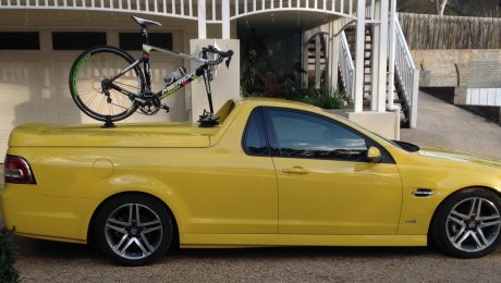 Holden Ute SV6 Bike Rack - The Mini Bomber Solution