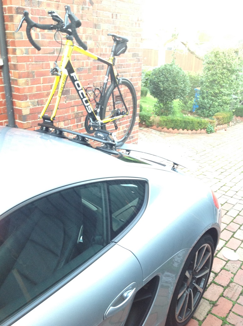 Porsche Cayman S Bike Rack