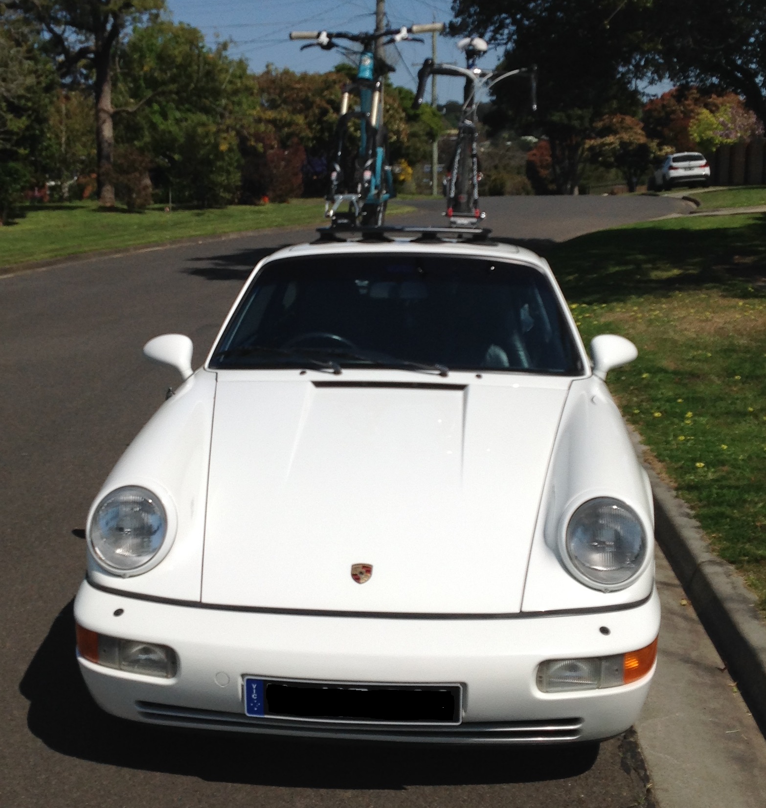 Porsche Carrera 2 Bike Rack - The Mini Bomber