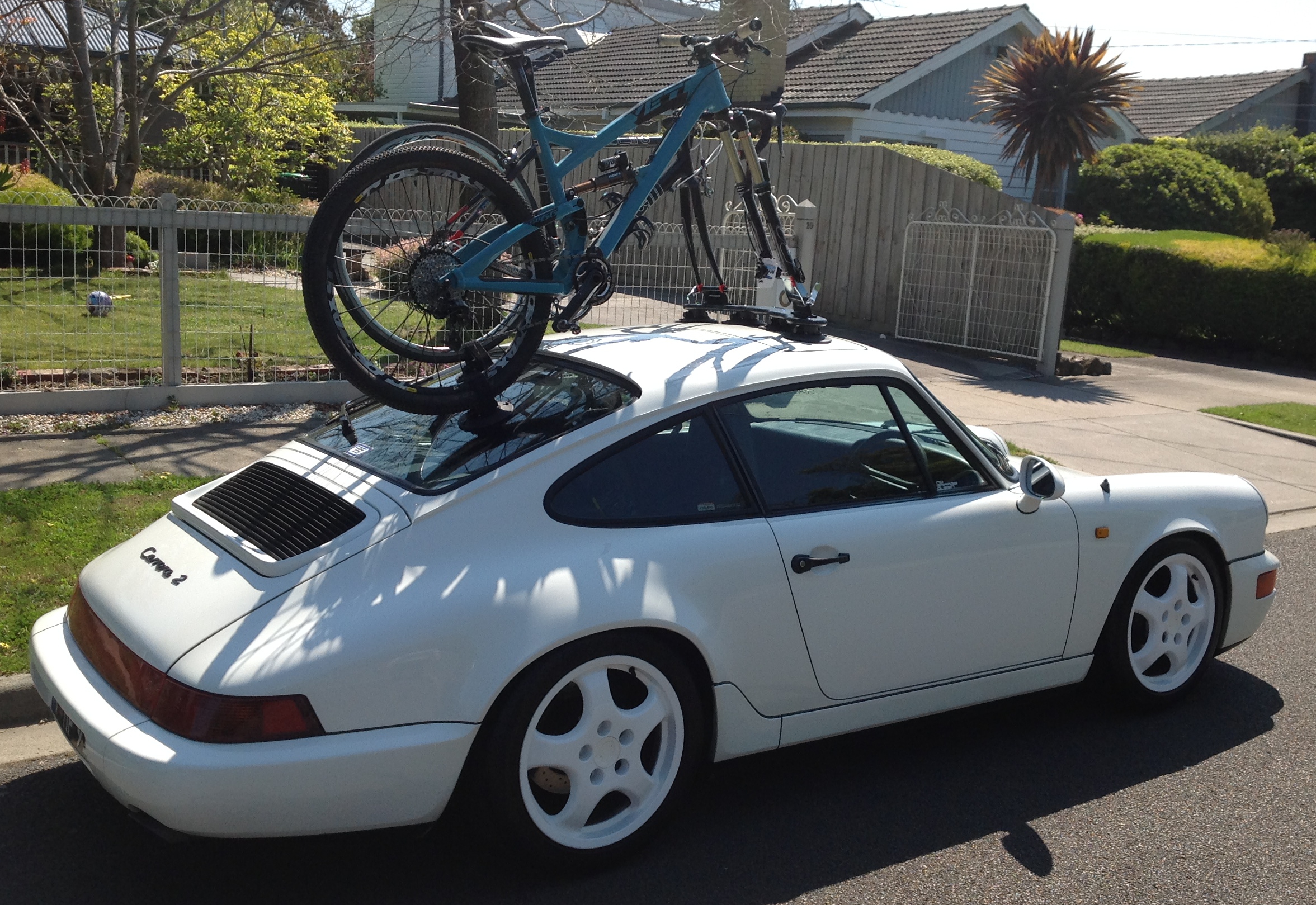 Porsche Carrera 2 Bike Rack - The Mini Bomber