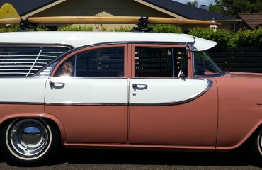 1960 FB Holden with SeaSucker Paddle Board Rack