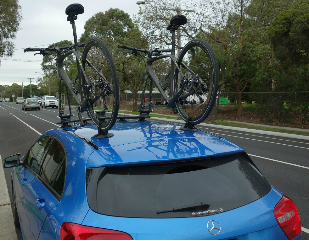 Mercedes A200 Bike Rack - SeaSucker Bomber