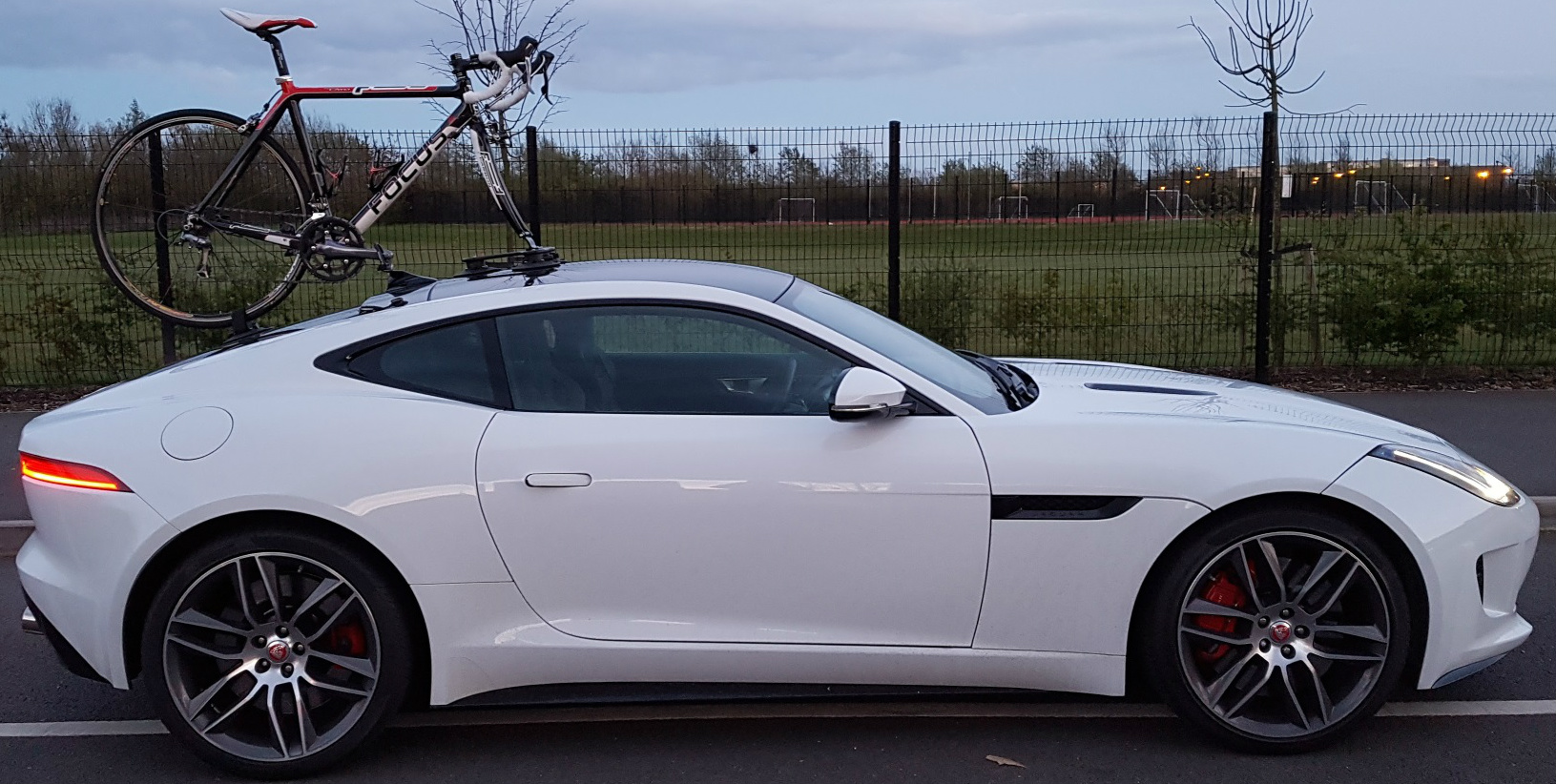 2015 Jaguar F-Type SeaSucker Talon Side View