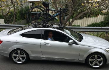 Mercedes Benz C250 Bike Rack - SeaSucker Mini Bomber