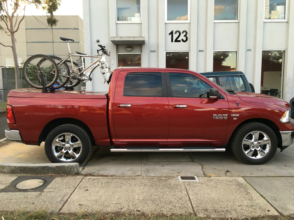 Dodge RAM 1500 Bike Rack - The SeaSucker Bomber