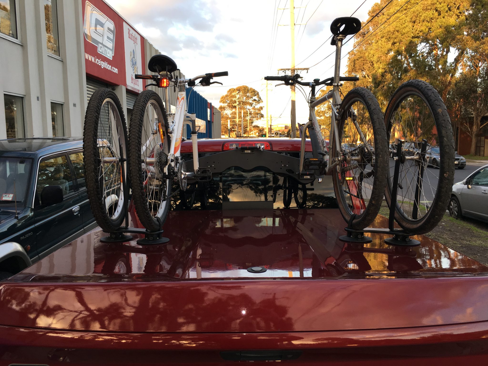 Dodge RAM 1500 Bike Rack - The SeaSucker Bomber