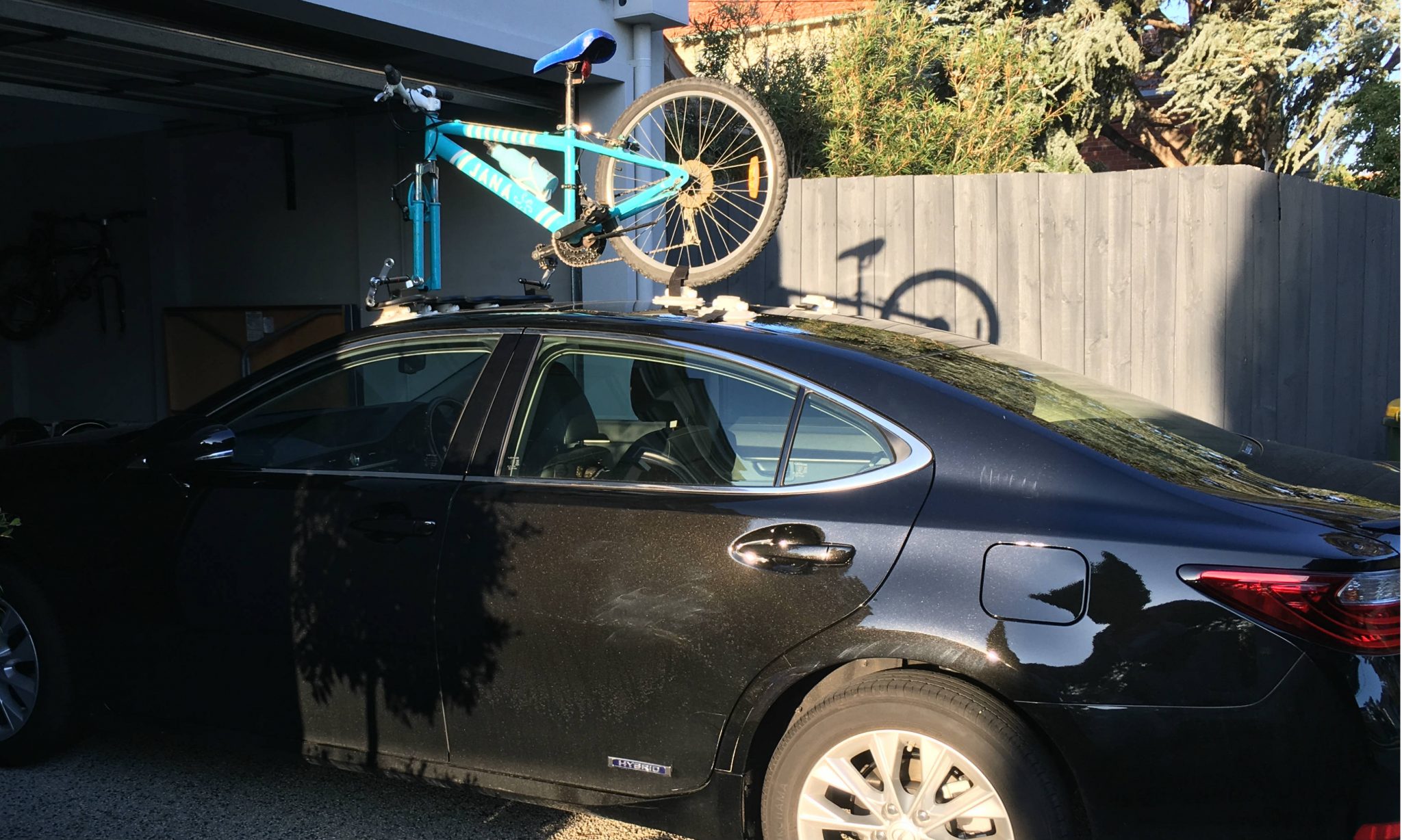 Lexus ES300h Bike Rack - The SeaSucker Bomber