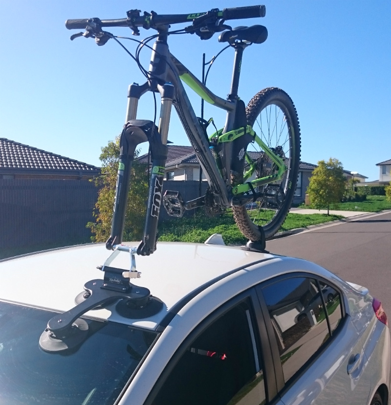 Subaru WRX STI and SeaSucker Talon Bike Rack