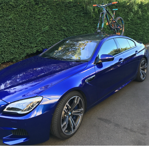 BMW M6 Bike Rack - The SeaSucker Talon