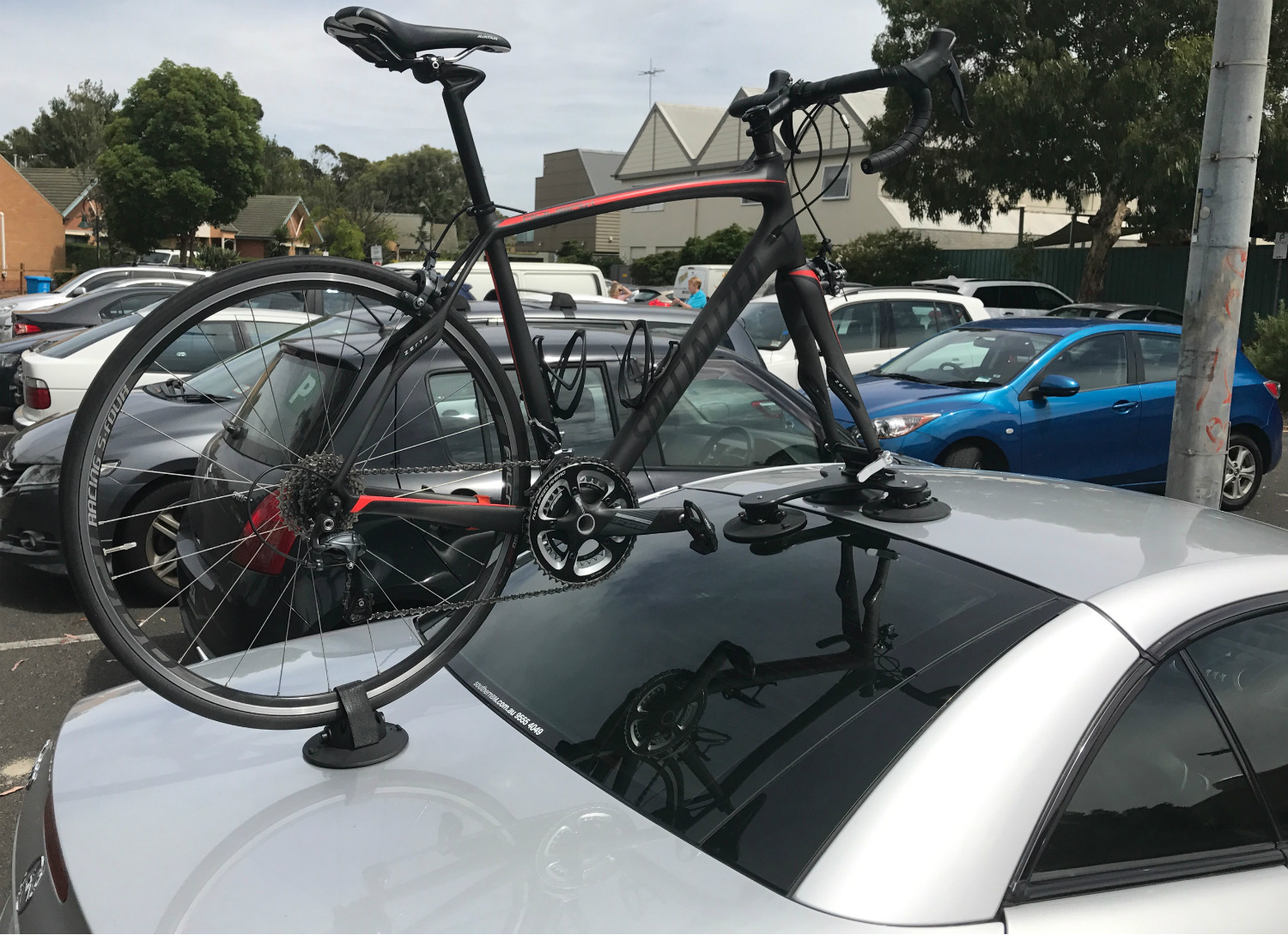 Mercedes SL500 Bike Rack - The SeaSucker Talon