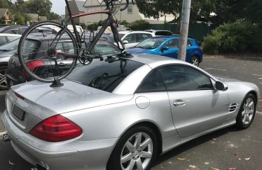 Mercedes SL500 Bike Rack - The SeaSucker Talon