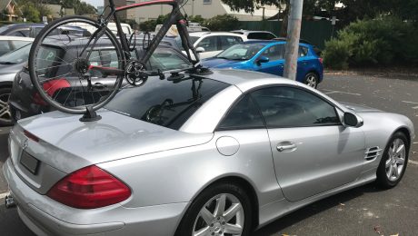 Mercedes SL500 Bike Rack - The SeaSucker Talon