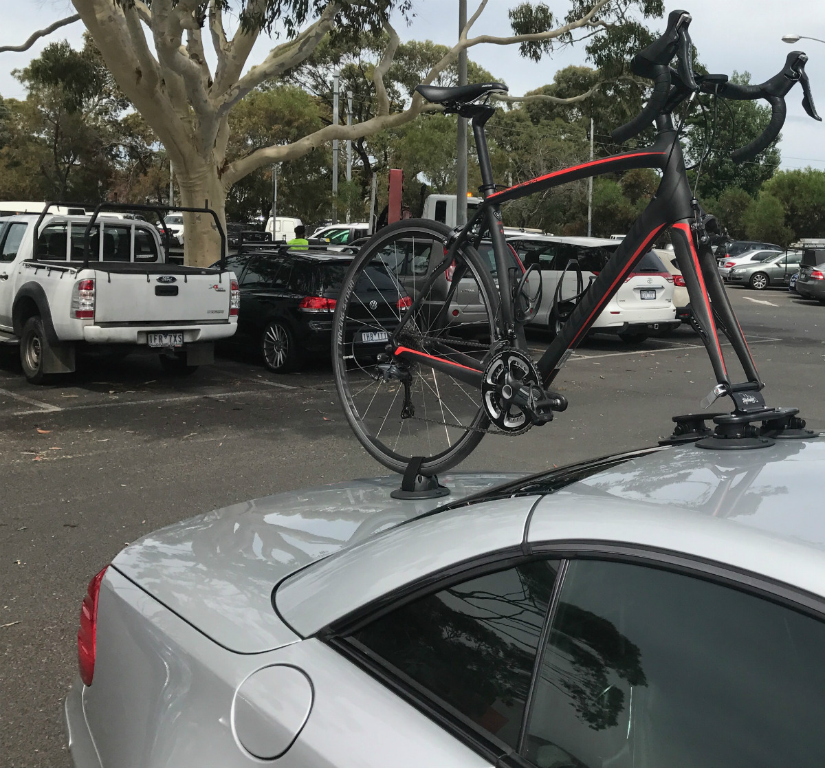 Mercedes SL500 Bike Rack - The SeaSucker Talon