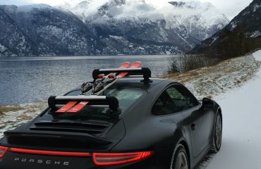 Porsche Ski Rack - The SeaSucker Ski Rack