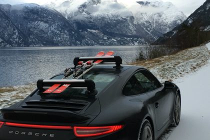 Porsche Ski Rack - The SeaSucker Ski Rack