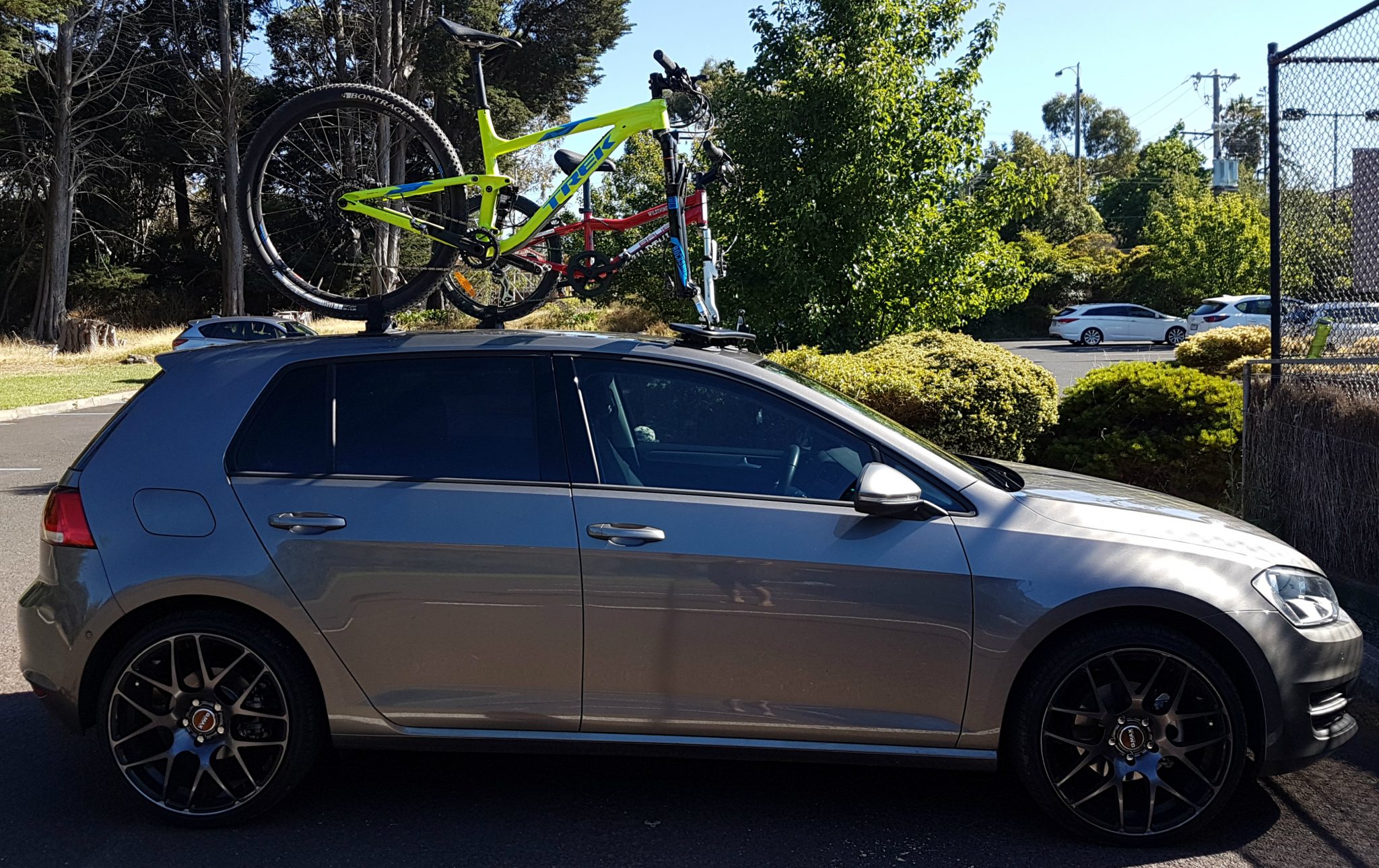 VW Golf Bike Rack - The SeaSucker Bomber