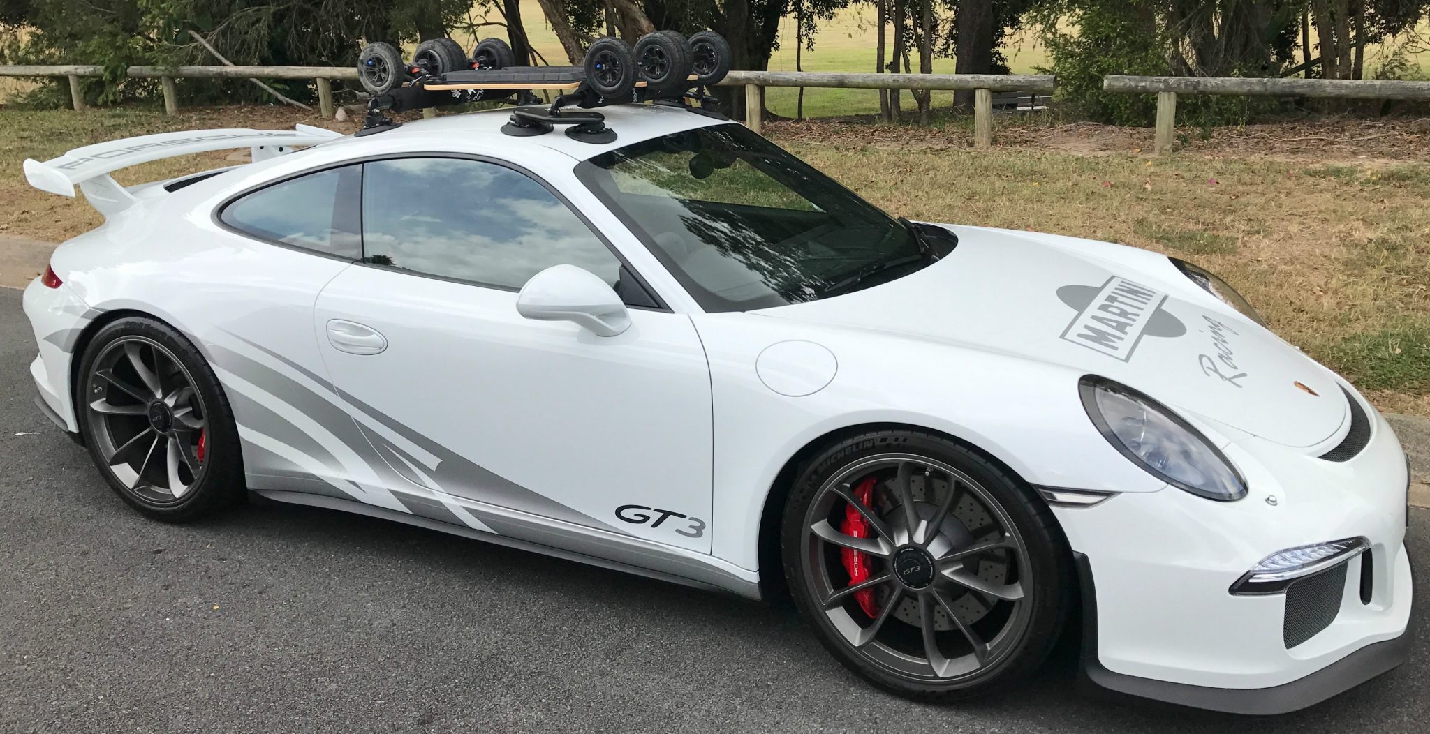 Porsche GT3 Roof Rack - The SeaSucker Paddle Board Rack