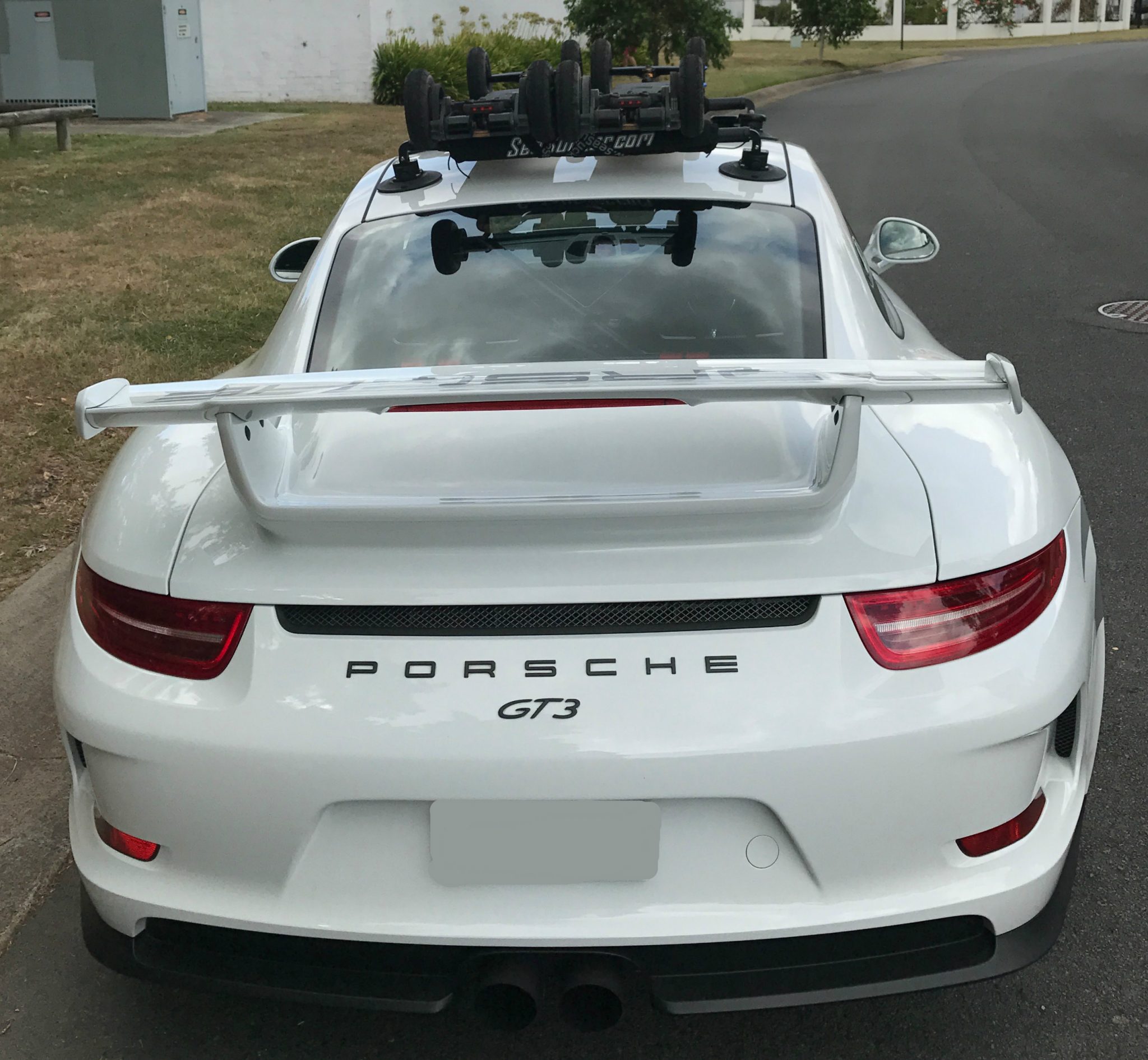 Porsche GT3 Roof Rack - The SeaSucker Paddle Board Rack