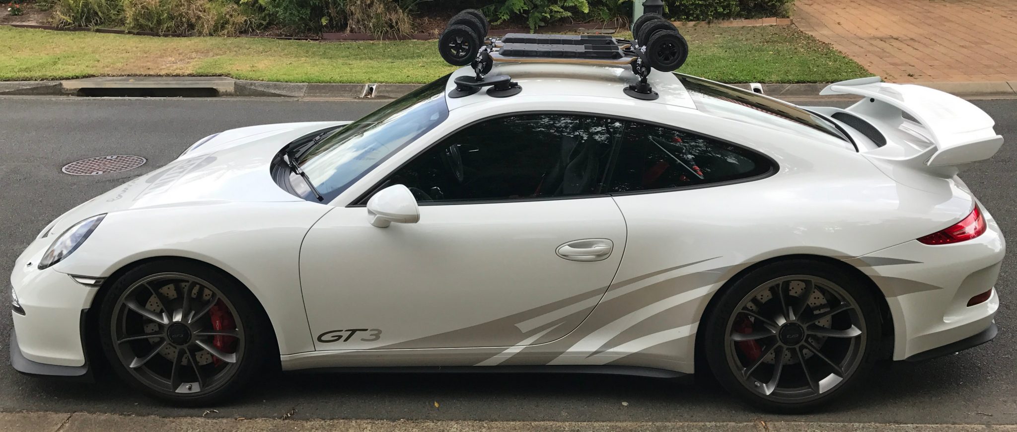 Porsche GT3 Roof Rack - The SeaSucker Paddle Board Rack