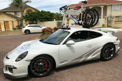 Porsche GT3 Bike Rack - SeaSucker Mini Bomber