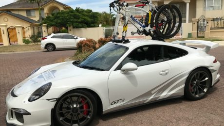 Porsche GT3 Bike Rack - SeaSucker Mini Bomber