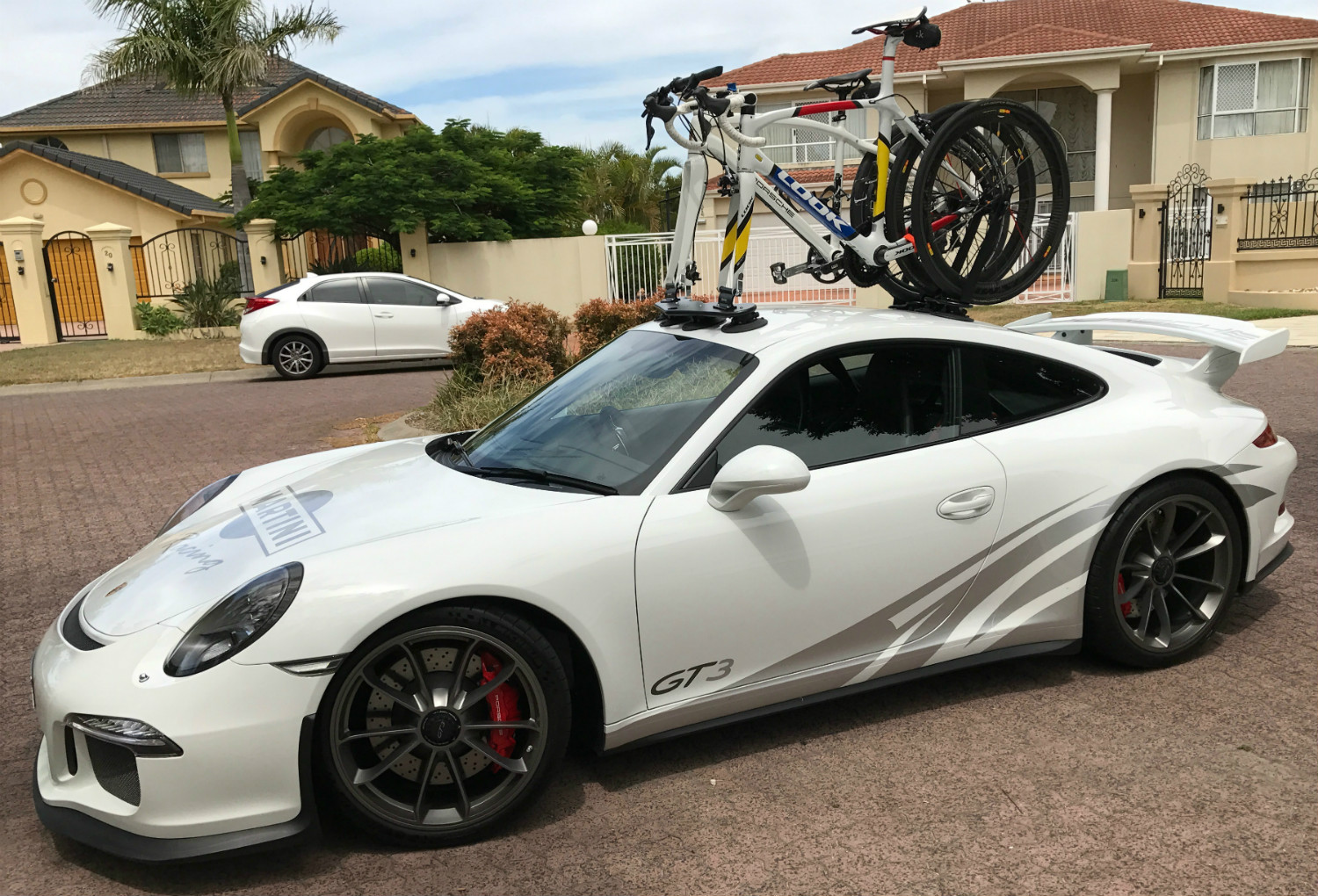 Porsche GT3 Bike Rack - SeaSucker Mini Bomber