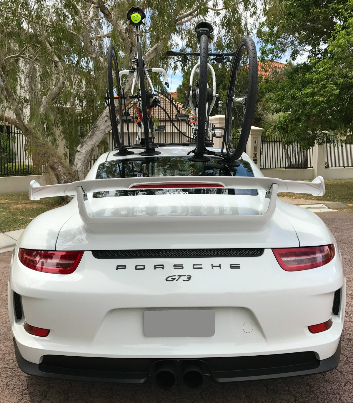 Porsche GT3 Bike Rack - SeaSucker Mini Bomber