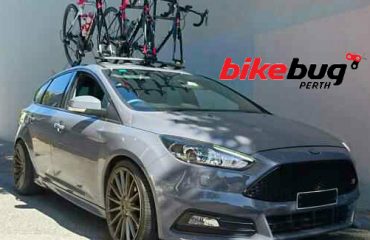 BikeBug Perth Ford Focus ST Bike Rack - The SeaSucker Bomber