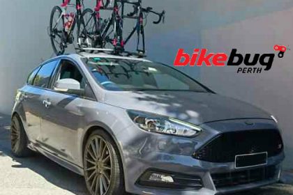 BikeBug Perth Ford Focus ST Bike Rack - The SeaSucker Bomber