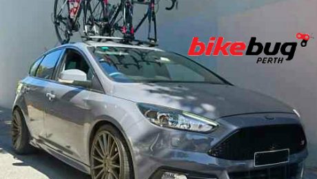 BikeBug Perth Ford Focus ST Bike Rack - The SeaSucker Bomber