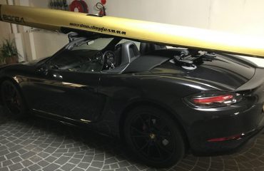 Porsche 718 Boxster S - The SeaSucker Paddle Board Rack