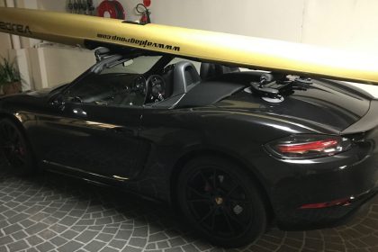 Porsche 718 Boxster S - The SeaSucker Paddle Board Rack