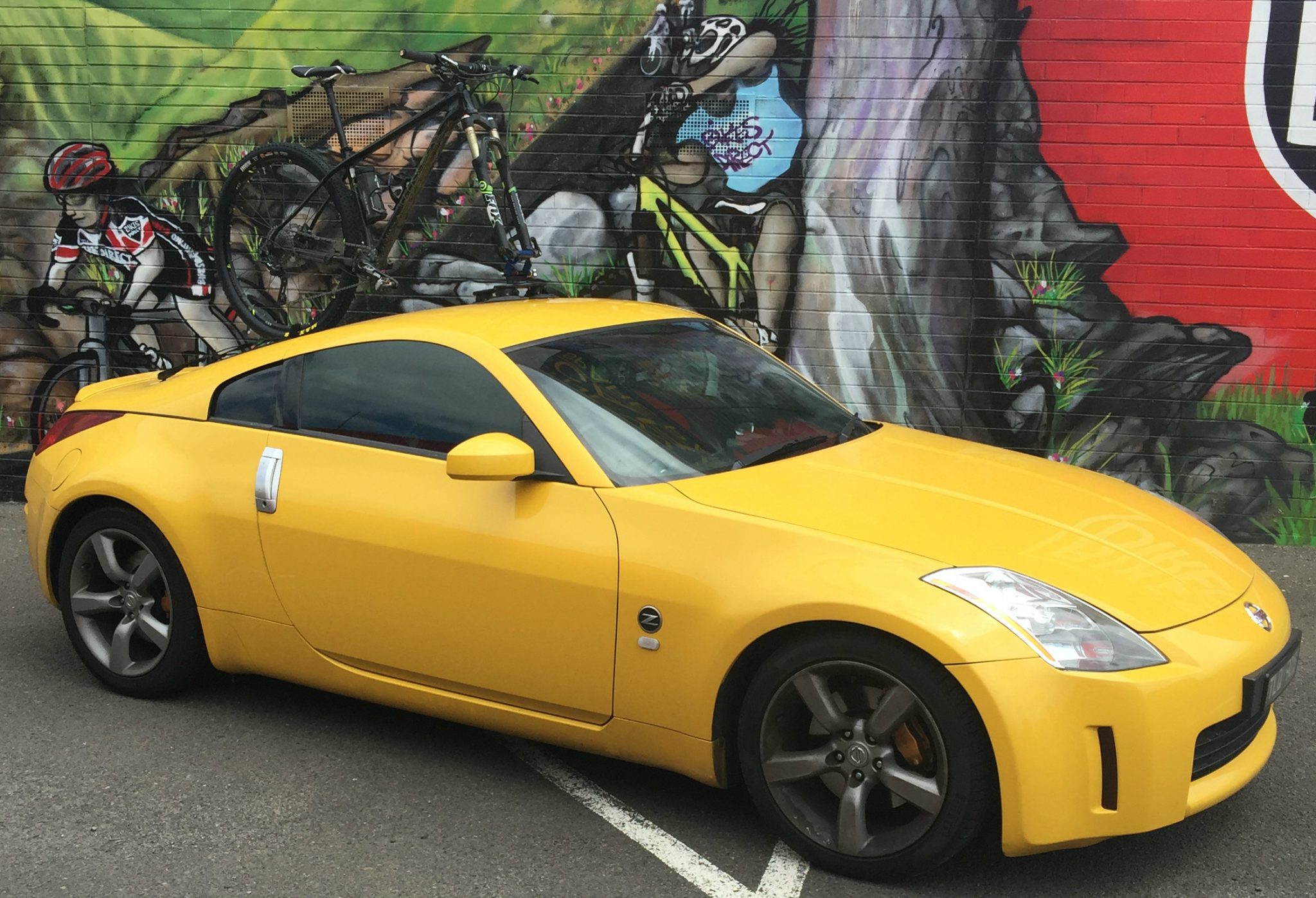 Nissan 350Z Bike Rack - The SeaSucker Talon