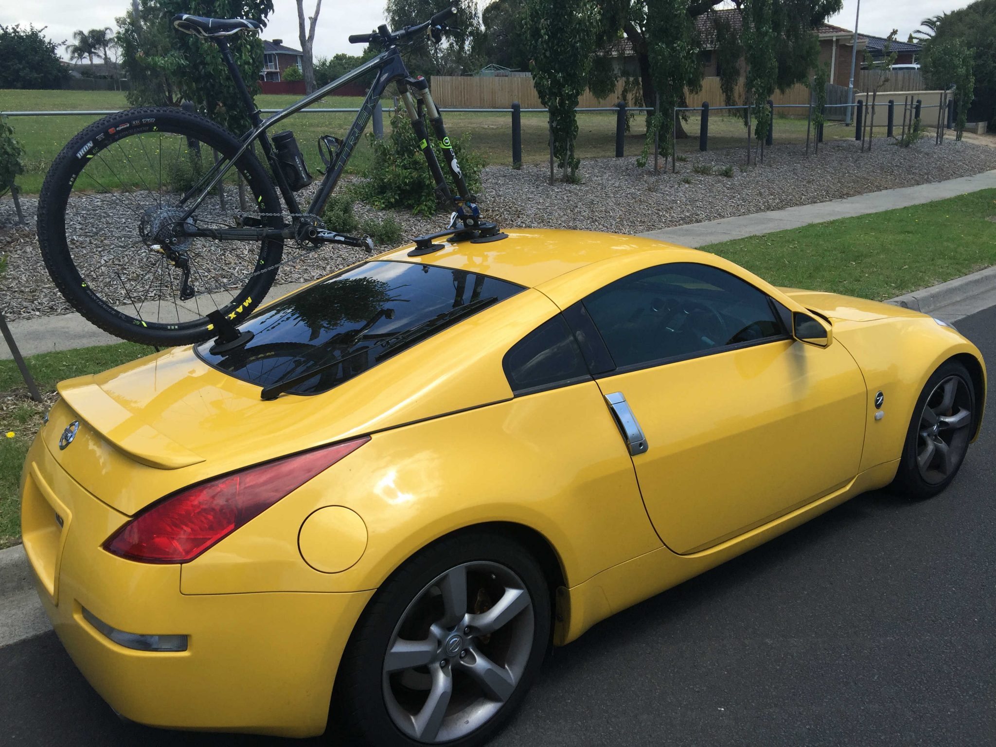 Nissan 350Z Bike Rack - The SeaSucker Talon