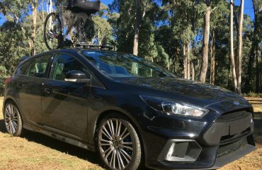 Ford Focus RS Bike Rack - the SeaSucker Mini Bomber