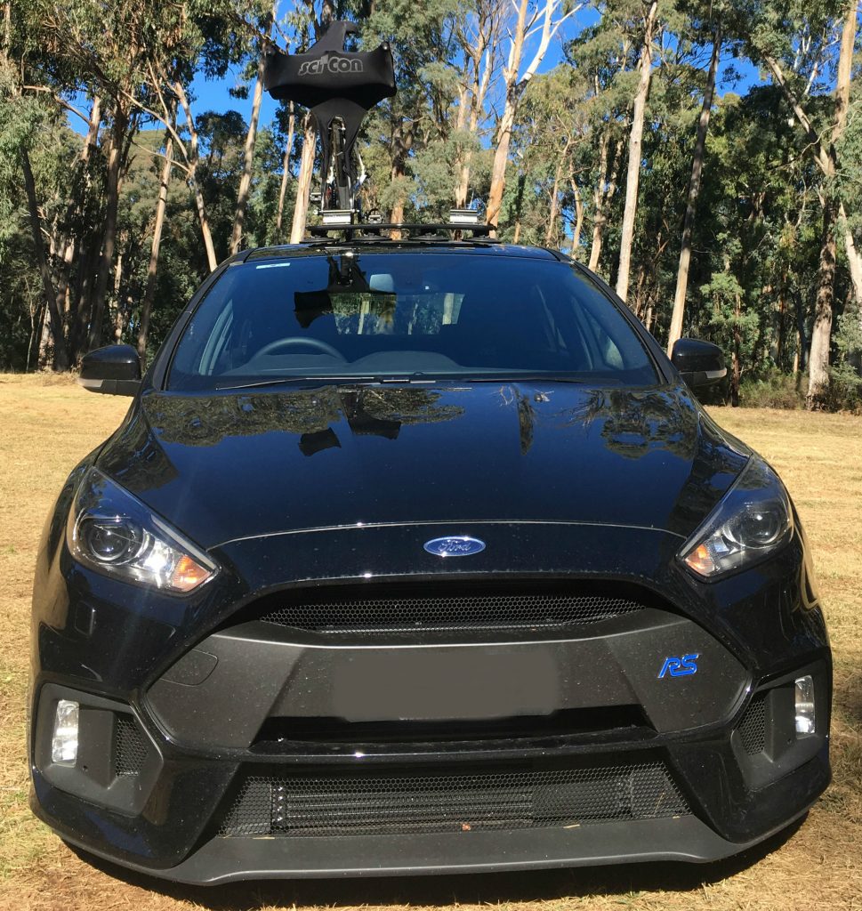 Ford Focus RS Bike Rack - the SeaSucker Mini Bomber