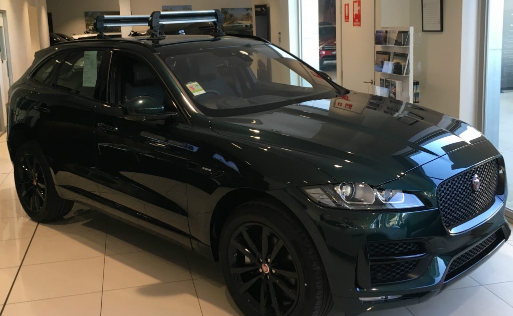 Jaguar F-Pace Ski Rack - The SeaSucker Ski & Snowboard Rack