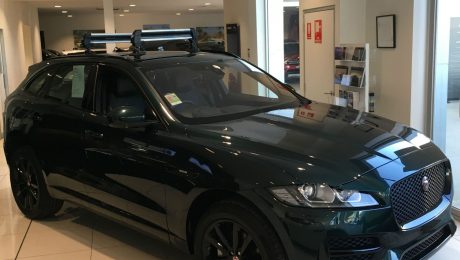 Jaguar F-Pace Ski Rack - The SeaSucker Ski & Snowboard Rack