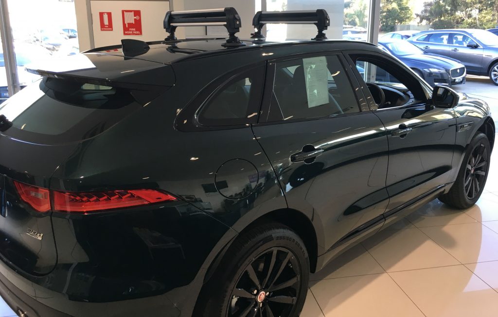 Jaguar F-Pace Ski Rack - The SeaSucker Ski & Snowboard Rack