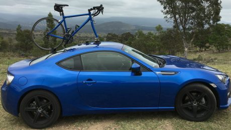 Subaru BRZ Bike Rack - The SeaSucker Talon