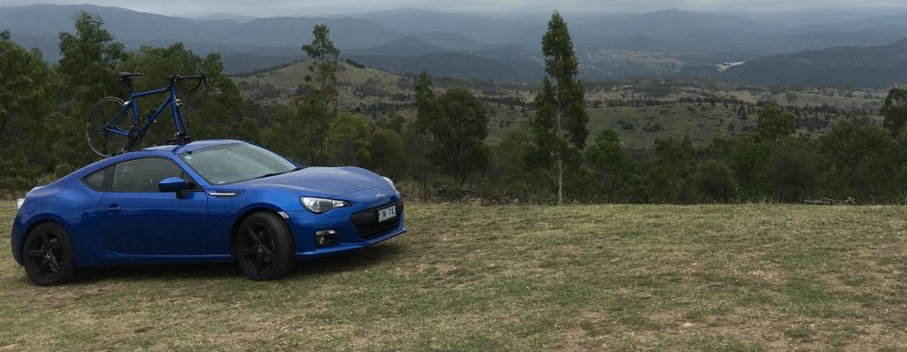 Subaru BRZ Bike Rack - The SeaSucker Talon