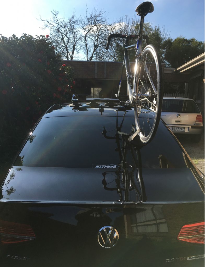 VW Passat Bike Rack - The SeaSucker Mini Bomber