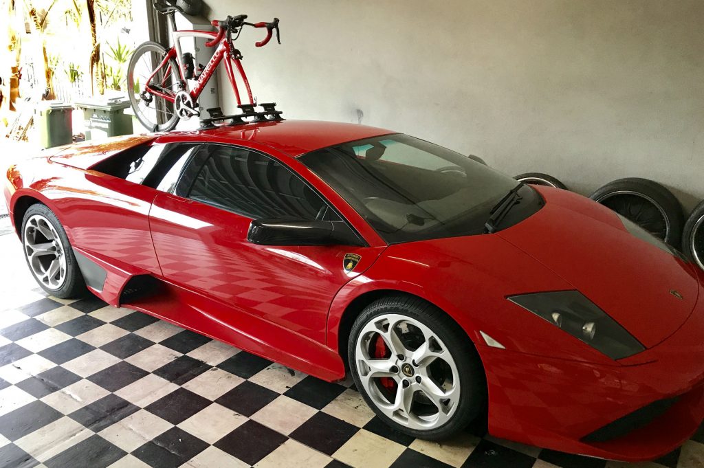 Lamborghini Murcielago Bike Rack - The SeaSucker Mini Bomber