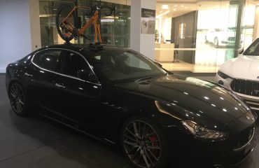 Maserati Ghibli Bike Rack - the SeaSucker Talon