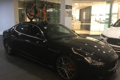 Maserati Ghibli Bike Rack - the SeaSucker Talon