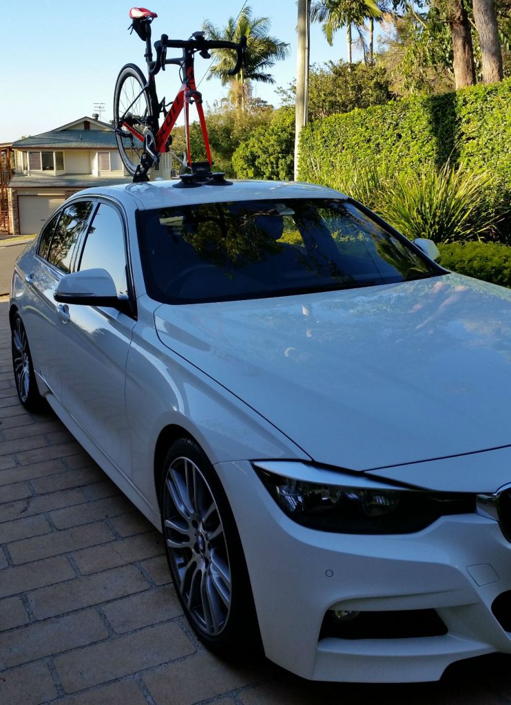 BMW 328i Bike Rack - The SeaSucker Talon